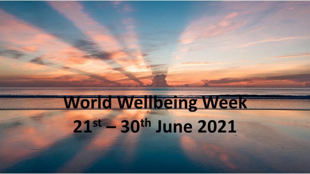 World Wellbeing Week Inspiring Communities Together